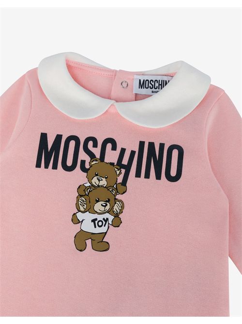 tutina girl pink MOSCHINO KIDS | MZY037LCA14/50209